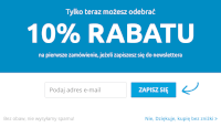 StrefaKursów rabat 10% za newsletter